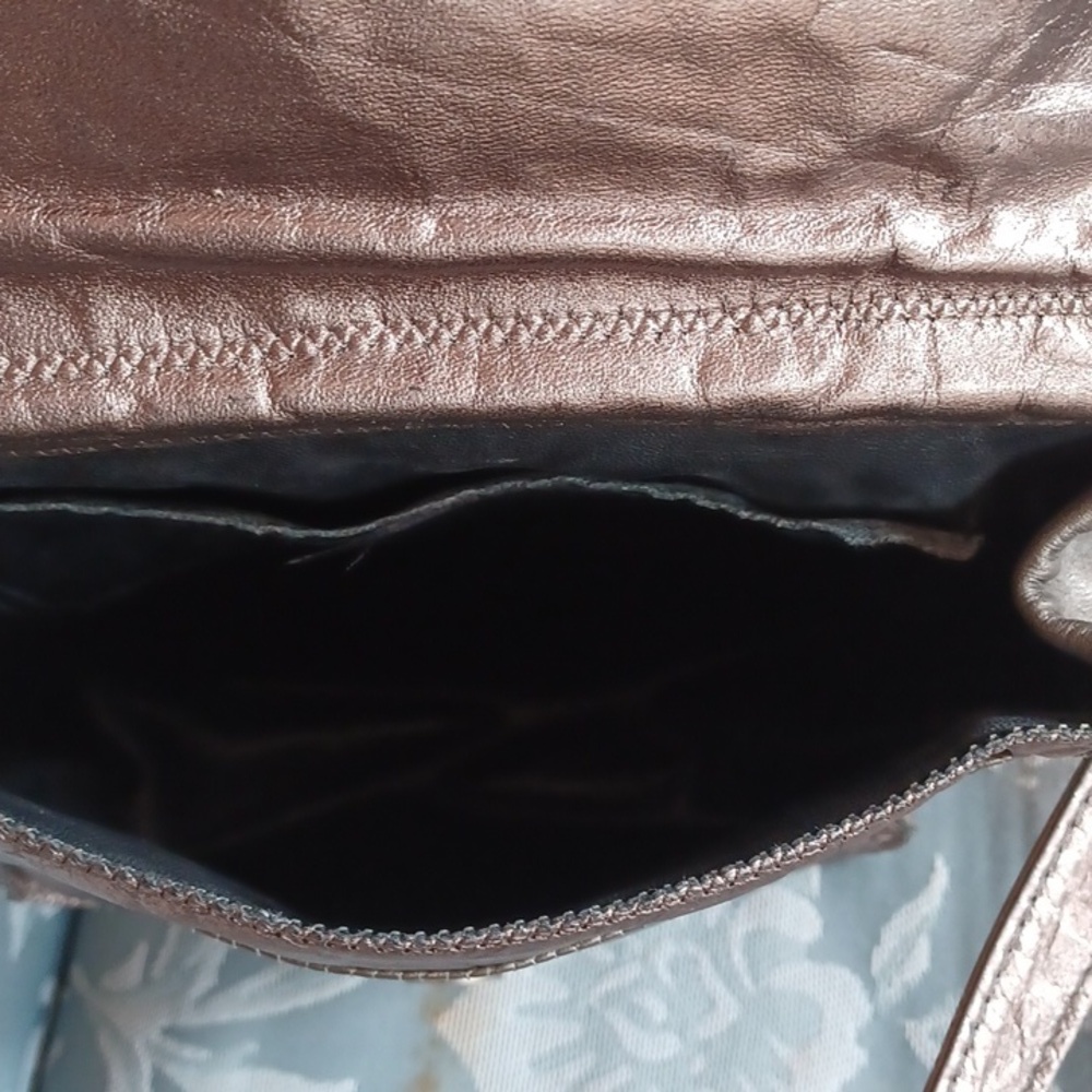 Bags by pinky genuine leather cross body vintage handbag - Picture 5 of 7